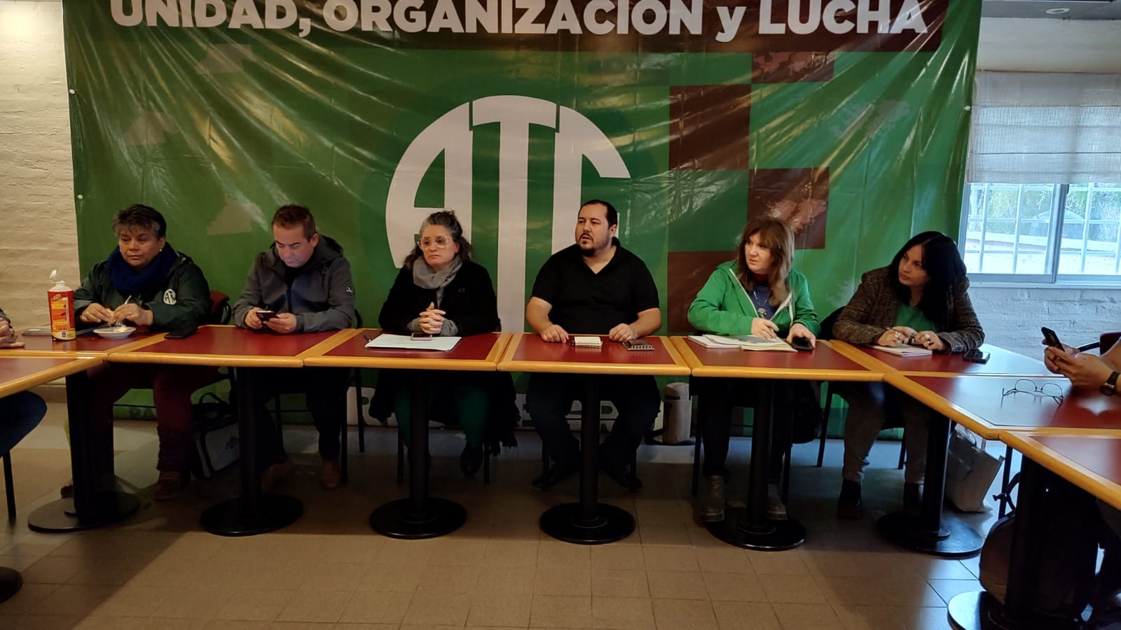 Los secretarios generales de ATE se reunieron hoy y definieron rechazar los bonos de marzo en Río Negro. Gentileza