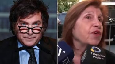 Milei desmintió a la mujer que dijo haber sido su maestra. Foto: Gentileza La Nación. 