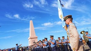 Gesta del 7 de Marzo en Carmen de Patagones: en el acto hubo críticas al gobierno de Javier Milei