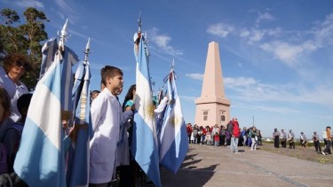 Se conmemoraron los 197 años de la Gesta del / de Marzo en el Cerro de la Caballada de Carmen de Patagones.