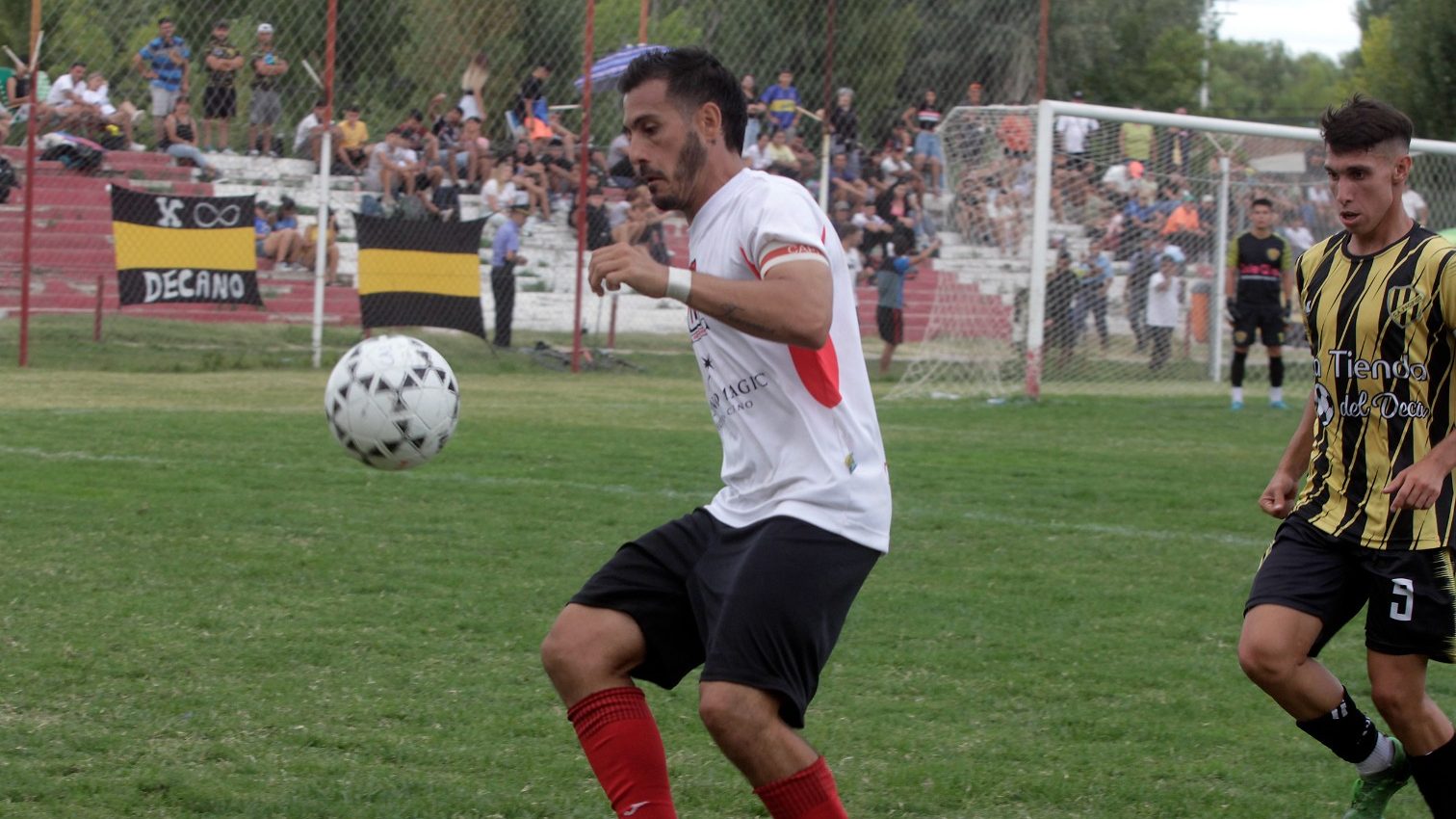 Mauricio Villa fue el autor del gol para Independiente.