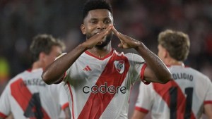 El particular récord que alcanzó Miguel Borja en River luego de 46 años