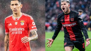 Con asistencia de Di María y Palacios, Benfica y Bayer Leverkusen siguen en la Europa League