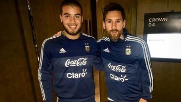 Weigandt habló sobre Messi antes de viajar a Miami.