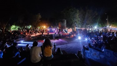 La vigilia por el 24 de marzo en Neuquén. Foto: Diario Río Negro. 