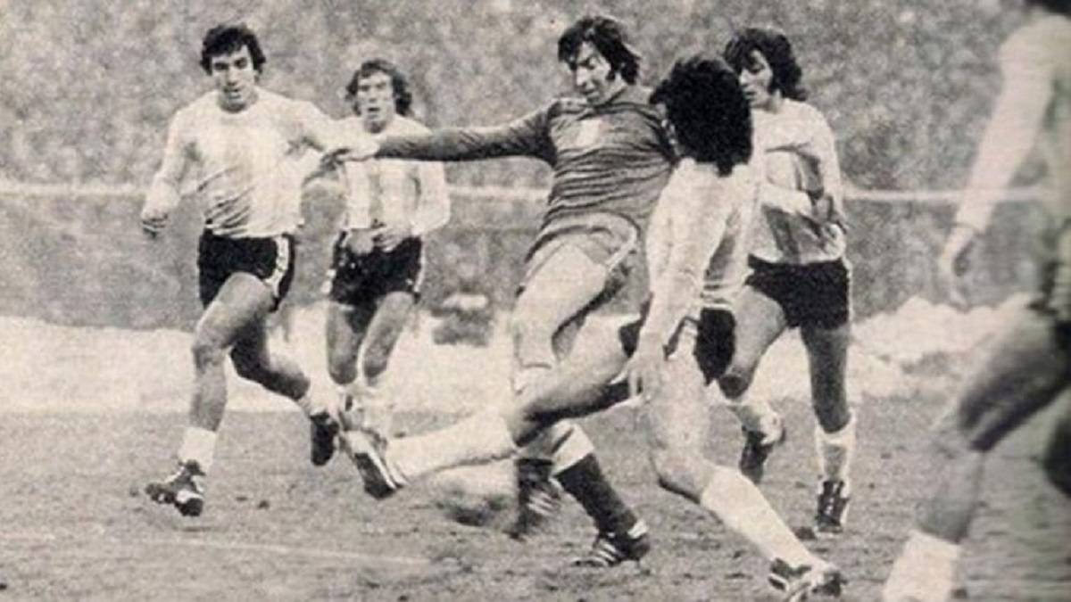 El partido de la Selección Argentina fue el único evento televisado aquel 24 de marzo de 1976.