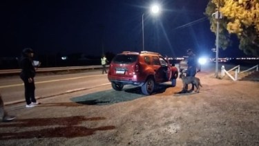La camioneta fue interceptada en el control  del Cuerpo de Seguridad Vial en Viedma. 
