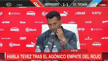 Tévez valoró a su equipo y apuntó contra los insultos de la hinchada del Rojo.