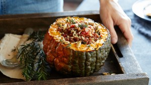 Zapallo a la bolognesa fácil, rico y abundante