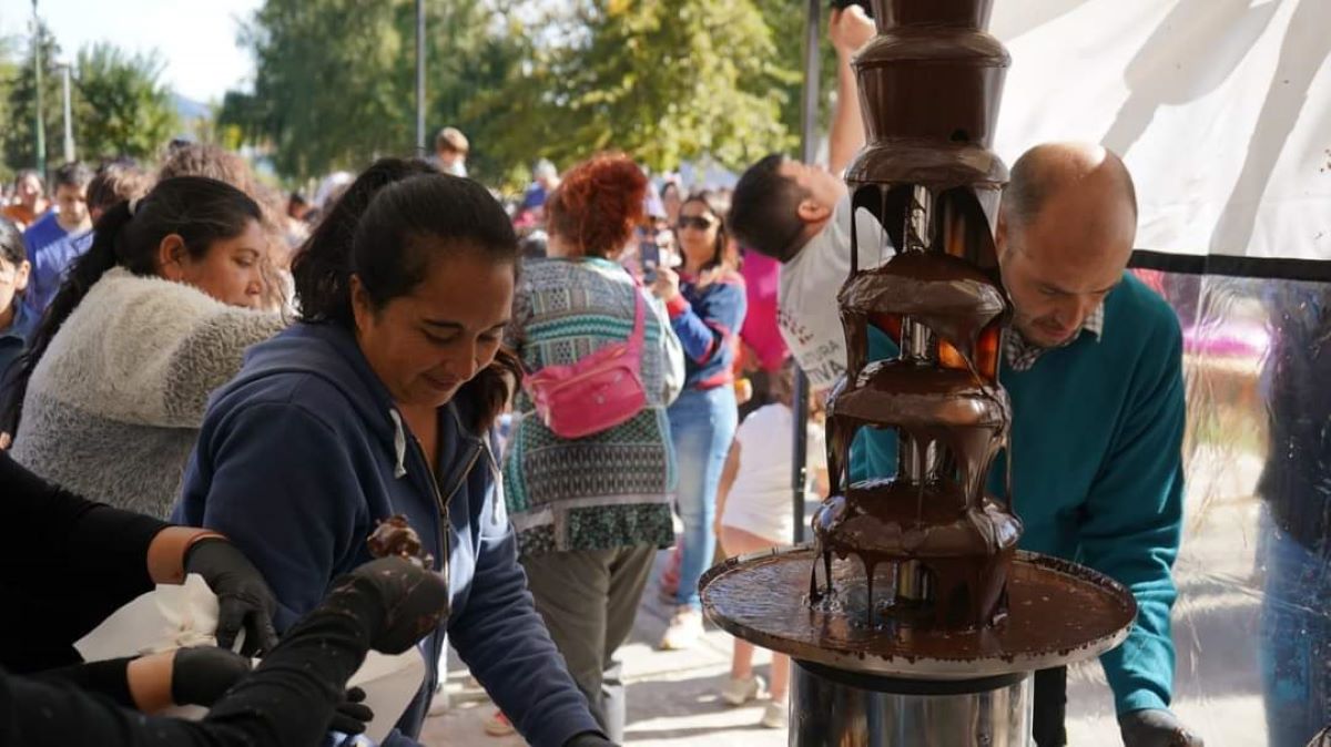 La Pascua de Chocolate tuvo hasta el momento cinco ediciones. Foto: Gentileza Municipio de San Martín de los Andes. 