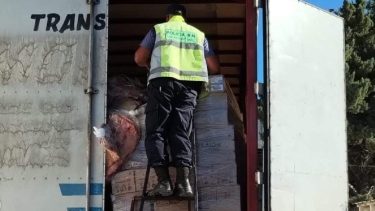 El procedimiento en Río Colorado.