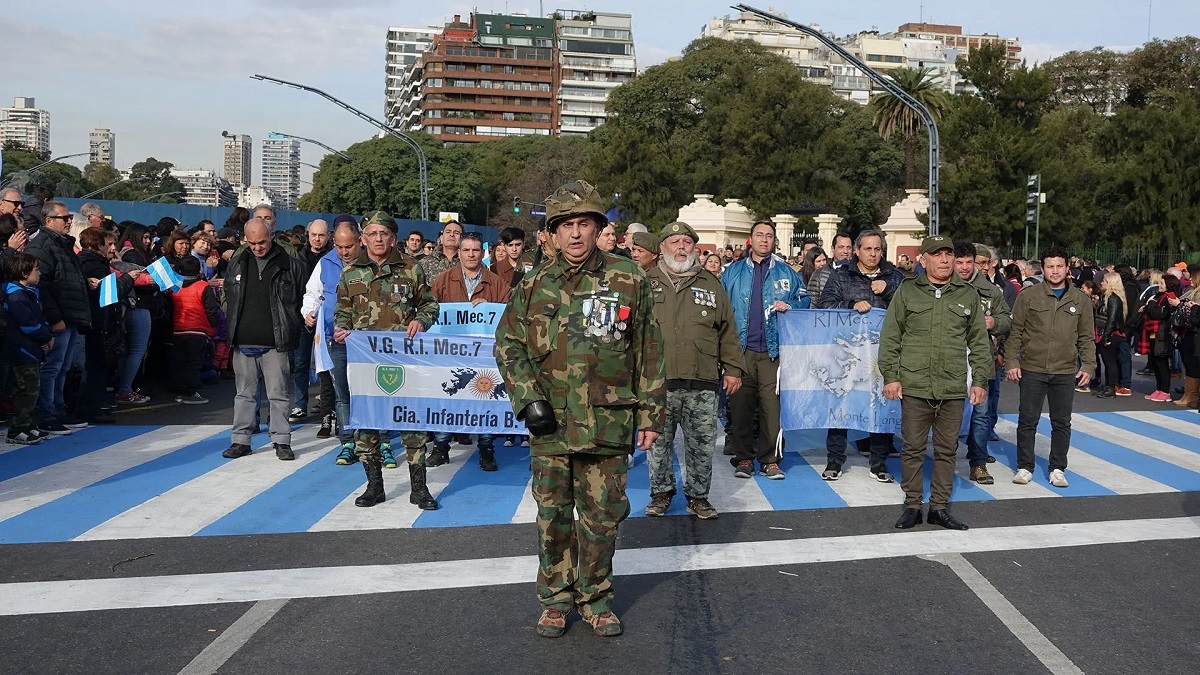 El desfile se canceló en Buenos Aires. Foto archivo