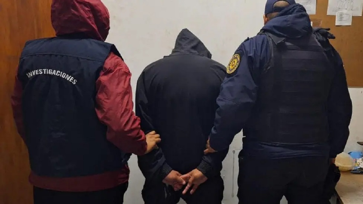 El hombre fue detenido en Bariloche. Foto gentileza