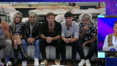 Mauro, Denisse y Damián, la definición donde salió el nuevo eliminado en Gran Hermano. Foto: Captura Telefe. 