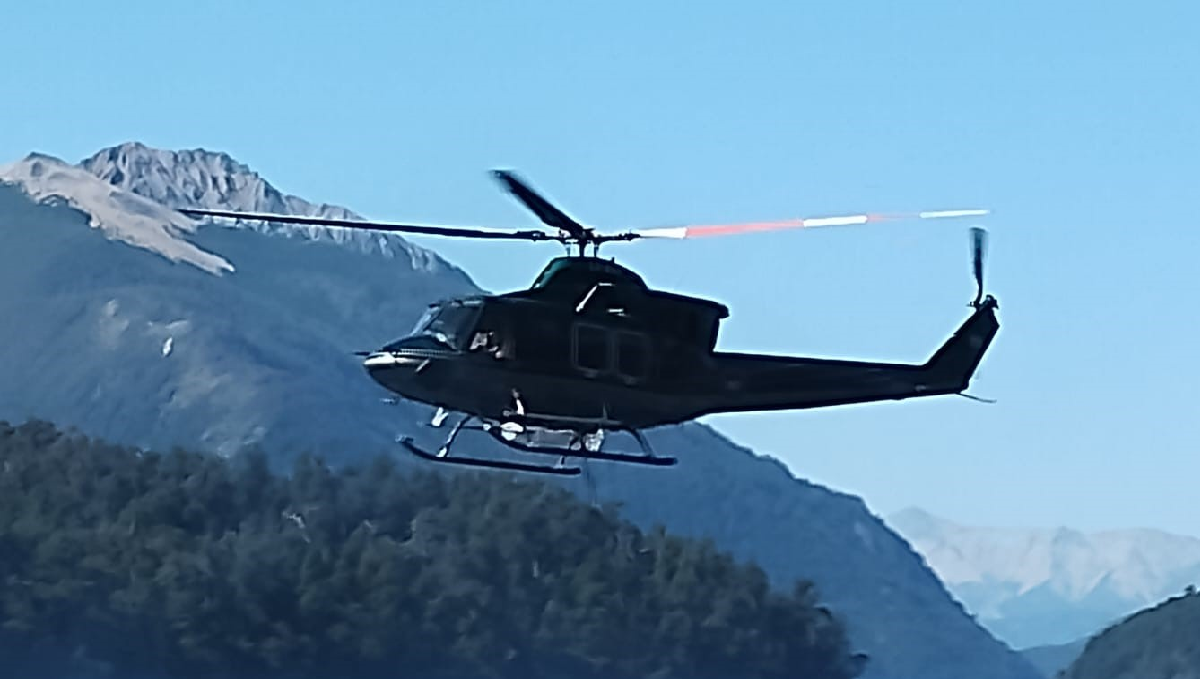 Turista alemán con una laceración grave fue rescatado en helicóptero en Bariloche (Foto archivo gentileza parque nacional Nahuel Huapi)