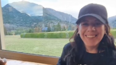 Una de las fotos que compartieron los amigos de Carla en redes sociales. 