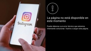 Se cayó Instagram: usuarios reportan fallas técnicas