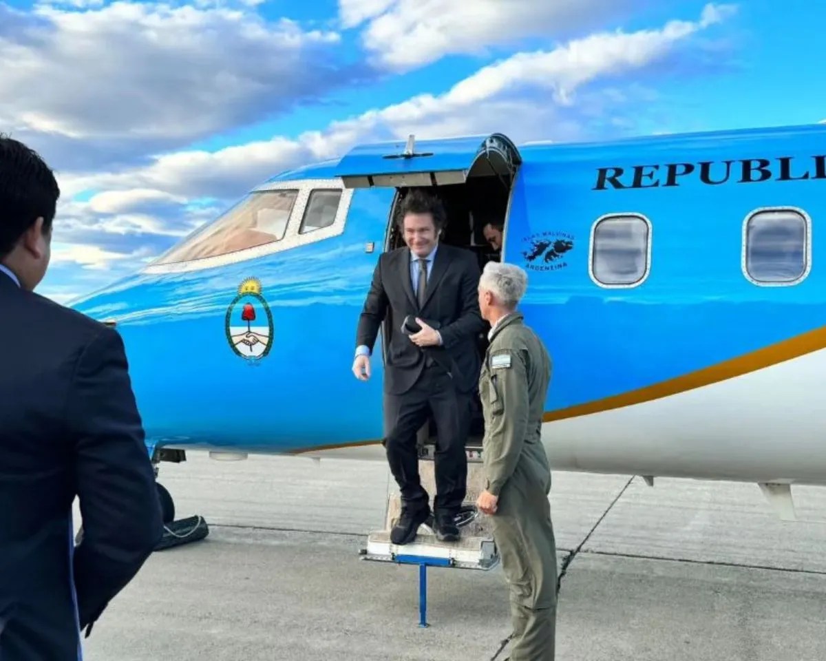 Milei cederá el manejo de la flota presidencial a la Fuerza Aérea