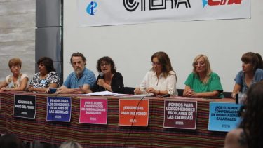 Salario docente: fracasó la paritaria nacional y pasó a un cuarto intermedio