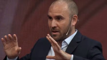 Martín Guzmán, exministro de Economía. 