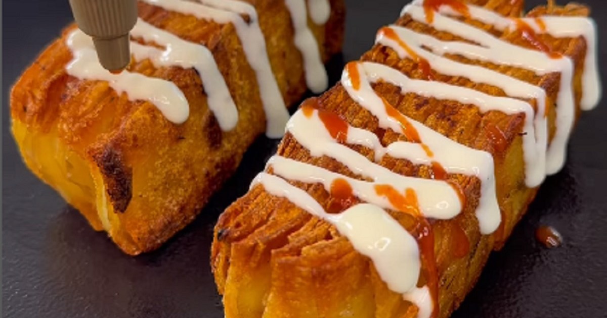 Milhojas crocante de papas en solo 30 minutos