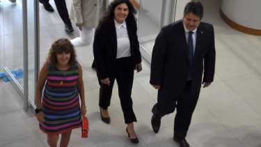 Pasqualini y Argumero, las número dos de Gaido. Foto: Matías Subat.