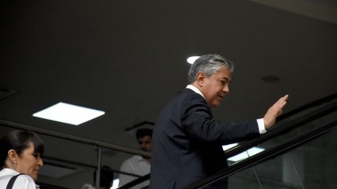 El gobernador de Neuquén, Rolando Figueroa, enfrenta un duro paro docente. Foto: archivo Matías Subat.