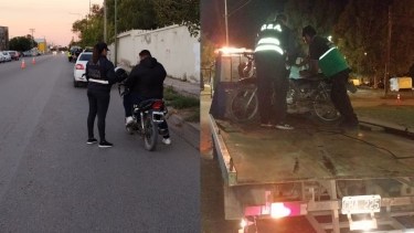 En los operativos también participó personal de Tránsito de la capital rionegrina.
