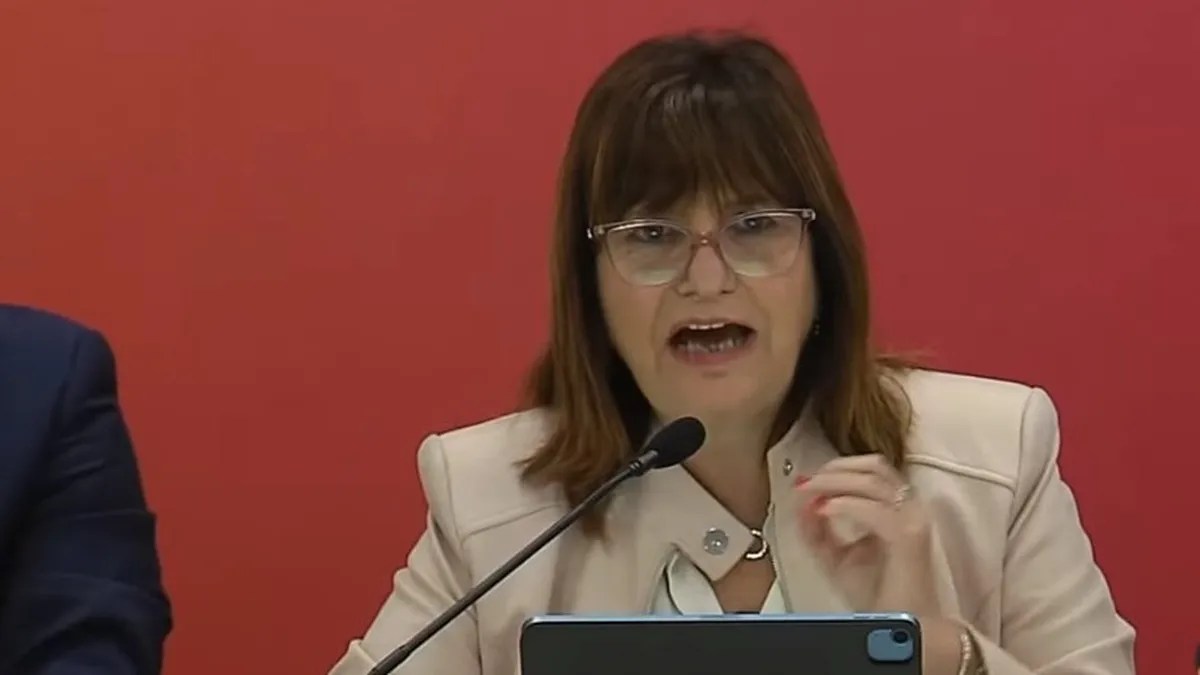 Patricia BUllrich, ministra de Seguridad de la Nación vuelve a Rosario. 