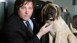 Javier Milei teme un atentado contra sus «hijos de cuatro patas» y les puso seguridad privada