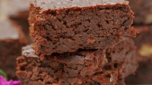 Brownie con pasta de porotos con un resultado sorprendente