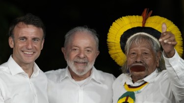 Francia y Brasil anunciaron un millonario plan de inversión para el Amazonas