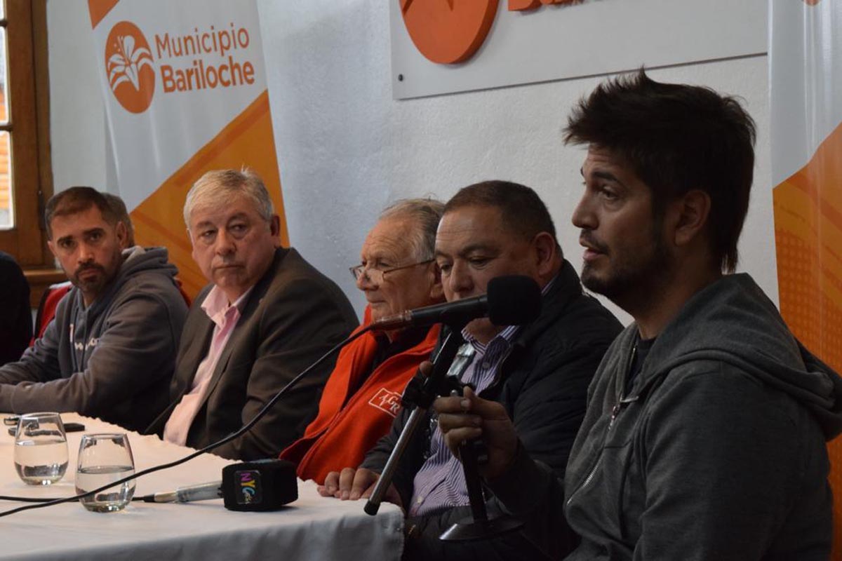 El Rally de Bariloche tuvo hoy su presentación oficial a través de una conferencia de prensa. (Foto: Municipalidad de Bariloche)