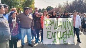 Ruiz se sumó al pedido de reincorporación de los trabajadores cesanteados en el Parque Nacional Lanín