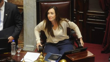 
 El Senado encabezado por Villarruel aprobó los pliegos. 