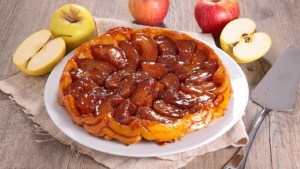 Tarta invertida de manzanas, un clásico imperdible