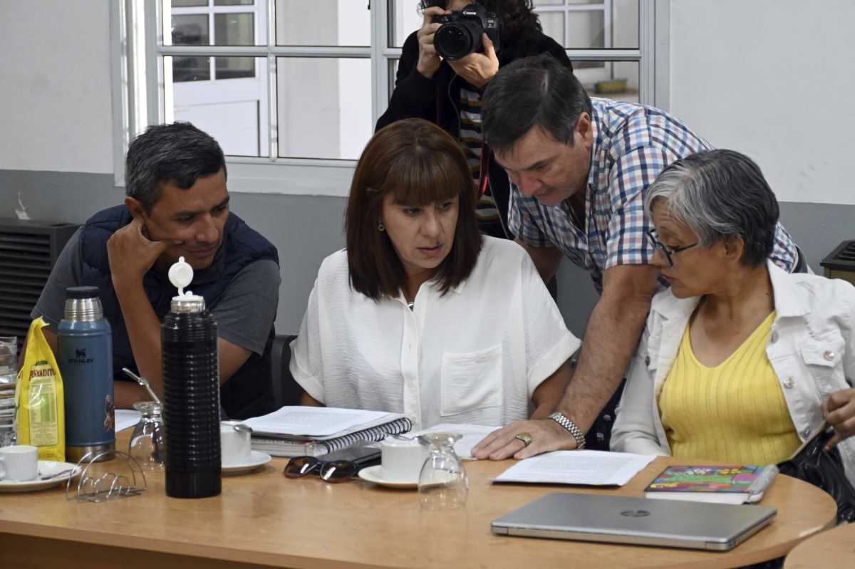 La reunión entre Unter y la ministra de Educación, Patricia Campos, está programada para este martes en Viedma. Foto Archivo: Marcelo Ochoa