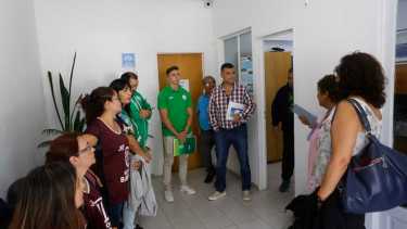 Representantes de Asspur se reunieron con el Gobierno por la crisis de salud y por separado, ATE y UPCN. Foto: Pablo Leguizamón