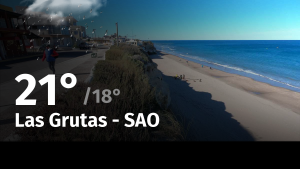 Clima en Las Grutas – SAO: cuál es el pronóstico del tiempo para hoy miércoles 6 de marzo