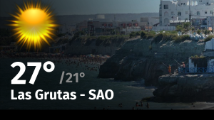Clima en Las Grutas – SAO: cuál es el pronóstico del tiempo para hoy viernes 29 de marzo