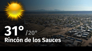 Clima en Rincón de los Sauces: cuál es el pronóstico del tiempo para hoy miércoles 6 de marzo