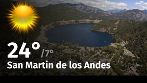 Clima en San Martin de los Andes: cuál es el pronóstico del tiempo para hoy jueves 7 de marzo