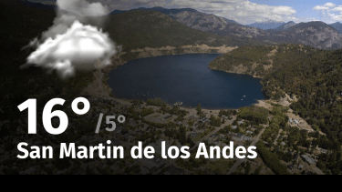 Clima en San Martin de los Andes: cuál es el pronóstico del tiempo para hoy domingo 31 de marzo