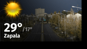 Clima en Zapala: cuál es el pronóstico del tiempo para hoy viernes 1 de marzo