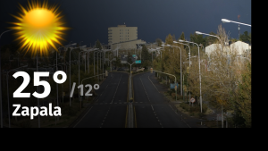 Clima en Zapala: cuál es el pronóstico del tiempo para hoy domingo 3 de marzo