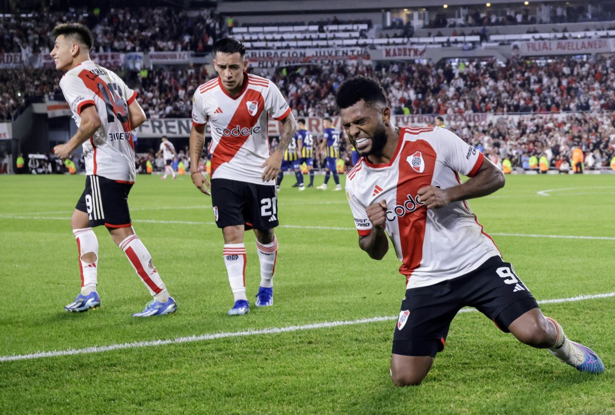 River se lo dio vuelta a Central con dos goles de Borja y quedó a un ...