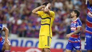 Alarma en Boca: Merentiel no terminó el entrenamiento y es duda para el partido ante Estudiantes