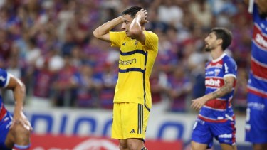 Miguel Merentiel sufrió una molestia en su tobillo. Foto: FBaires.