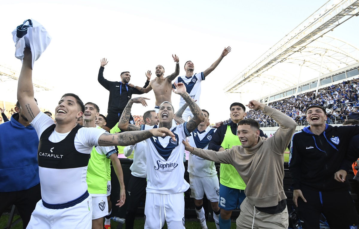 Vélez clasificó a la final de la Copa de la Liga Profesional. Foto: FBaires.