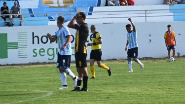 Leonardo Morales metió un golazo para Sol de Mayo en el triunfo contra Santamarina. (Foto: Facebook Sol de Mayo)